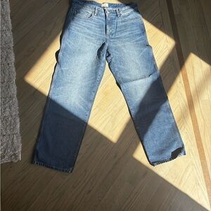 DL1961 Men's Straight-Leg Jeans in Medium Blue Wash